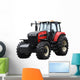 Red tractor Wall Decal
