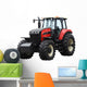 Red tractor Wall Decal