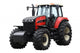 Red tractor Wall Decal