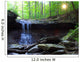 waterfall and sunset Wall Mural