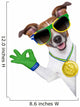 Brazil World Cup  Dog Wall Decal