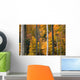 Golden Foliage Wall Decal
