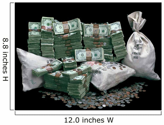 Pile Of Money Wall Mural