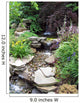 Oriental Falls Wall Mural