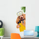 Dog Diver. Wall Decal