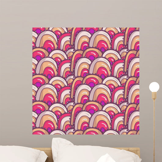 Seamless Pattern Wall Decal Design 3