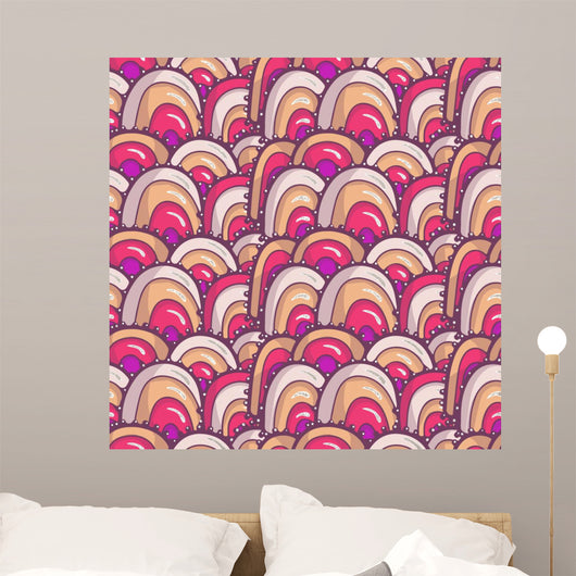 Seamless Pattern Wall Decal Design 3