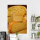 chunks of cheese Wall Mural