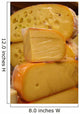chunks of cheese Wall Mural