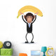 Business Monkey Holding a Banana 