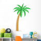palm tropical tree vector illustration Wall Mural