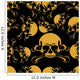 Skull Seamless Wall Decal