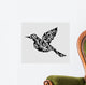Nice, clean and smooth flying bird ornament decoration Wall Decal