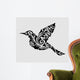 Nice, clean and smooth flying bird ornament decoration Wall Decal