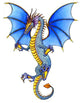 Blue Dragon Wall Decal