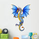Blue Dragon Wall Decal