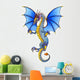 Blue Dragon Wall Decal