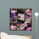 Purple spa collage Wall Mural