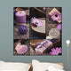 Purple spa collage Wall Mural