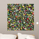 Symbels seamless pattern Wall Mural