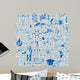 Science and Education Seamless Wall Decal