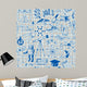 Science and Education Seamless Wall Decal