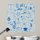Science and Education Seamless Wall Decal