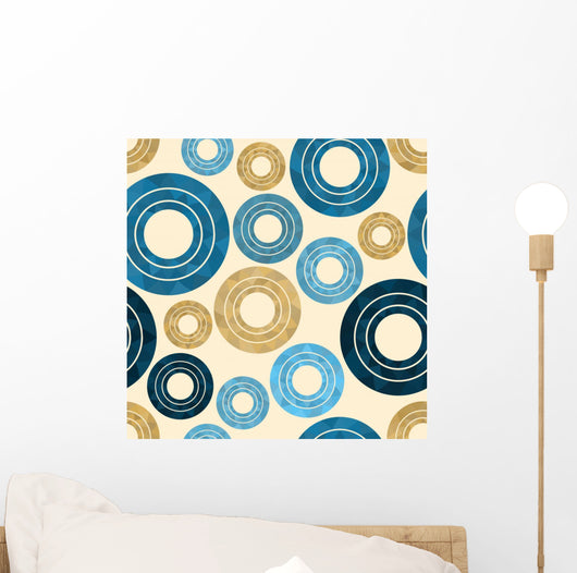 Geometric Seamless Pattern Wall Decal