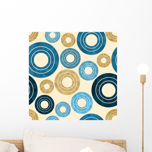 Geometric Seamless Pattern Wall Decal