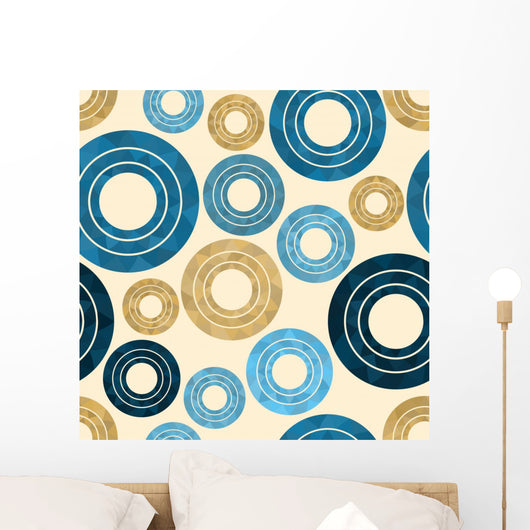Geometric Seamless Pattern Wall Decal
