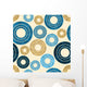 Geometric Seamless Pattern Wall Decal