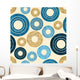 Geometric Seamless Pattern Wall Decal