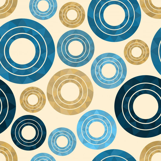 Geometric Seamless Pattern Wall Decal