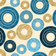 Geometric Seamless Pattern Wall Decal