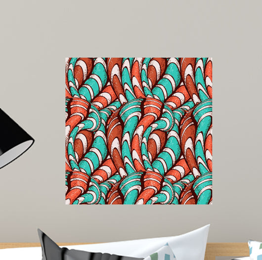 Seamless Pattern Wall Decal Design 2