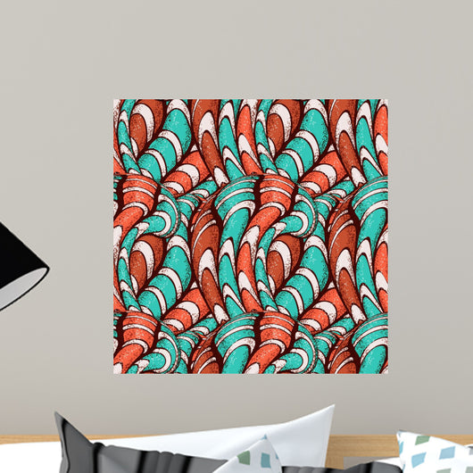 Seamless Pattern Wall Decal Design 2