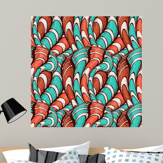 Seamless Pattern Wall Decal Design 2