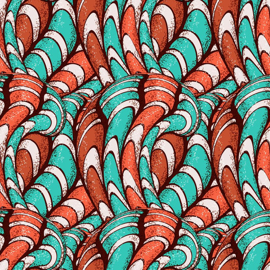 Seamless Pattern Wall Decal Design 2