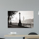 Heavy fog hits London Wall Mural