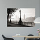 Heavy fog hits London Wall Mural