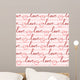 Seamless Romantic and Lovely Wall Decal