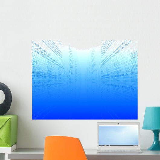 computer code Wall Mural