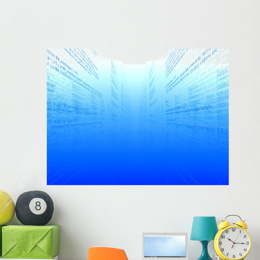 computer code Wall Mural