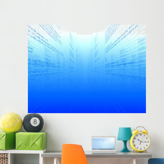 computer code Wall Mural