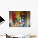 Graffiti Reggae Man Wall Mural