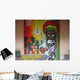 Graffiti Reggae Man Wall Mural