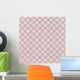 Geometric Pink Seamless with Wall Decal