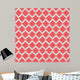 seamless colorful zig zag triangle pattern Wall Mural