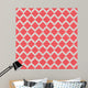 seamless colorful zig zag triangle pattern Wall Mural
