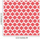 seamless colorful zig zag triangle pattern Wall Mural